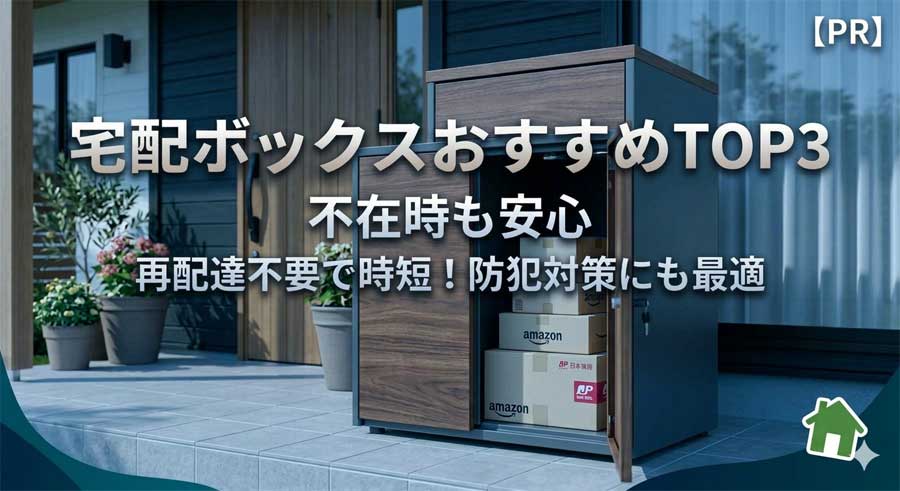 宅配ボックスおすすめTOP3